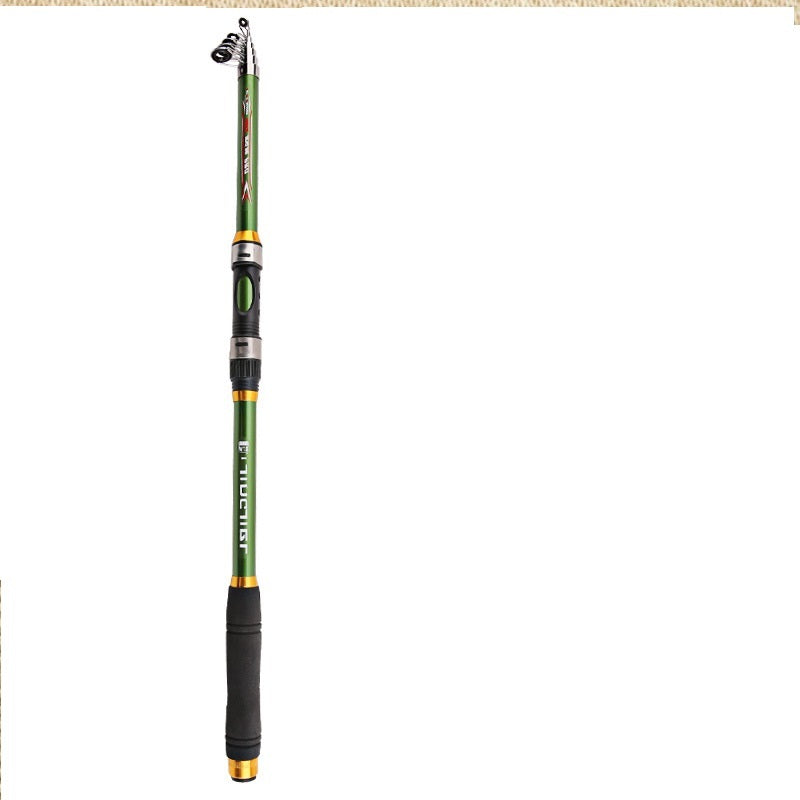 2.1M -3.6M Carp Fishing Rod Feeder Hard FRP Carbon Fiber Telescopic Fishing Rod Fishing Pole