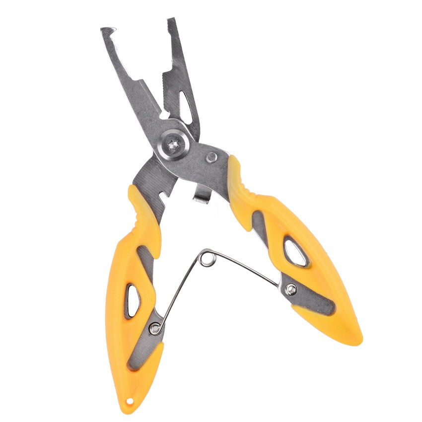 Outdoor Stainless Steel Curved Nose Fishing Pliers