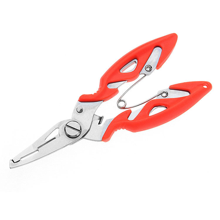 Stainless steel fishing scissors curved mouth fishing pliers
