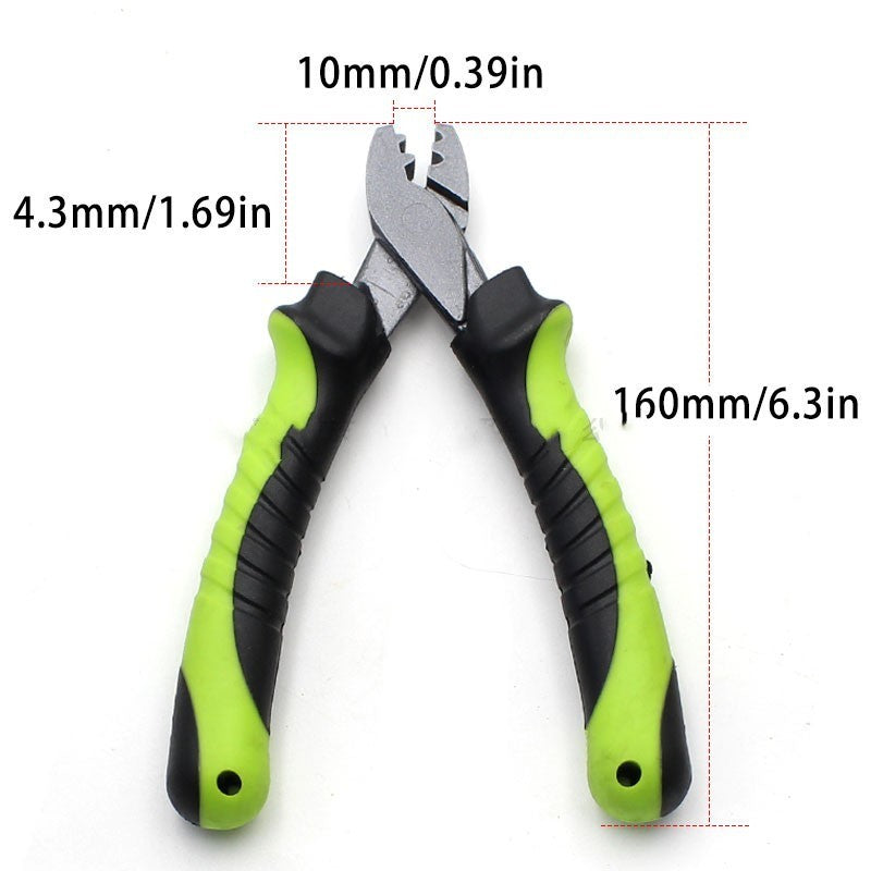 Outdoor Wild Fishing Cable Cutters Sea Fishing Pliers Lure Fishing Pliers X45D
